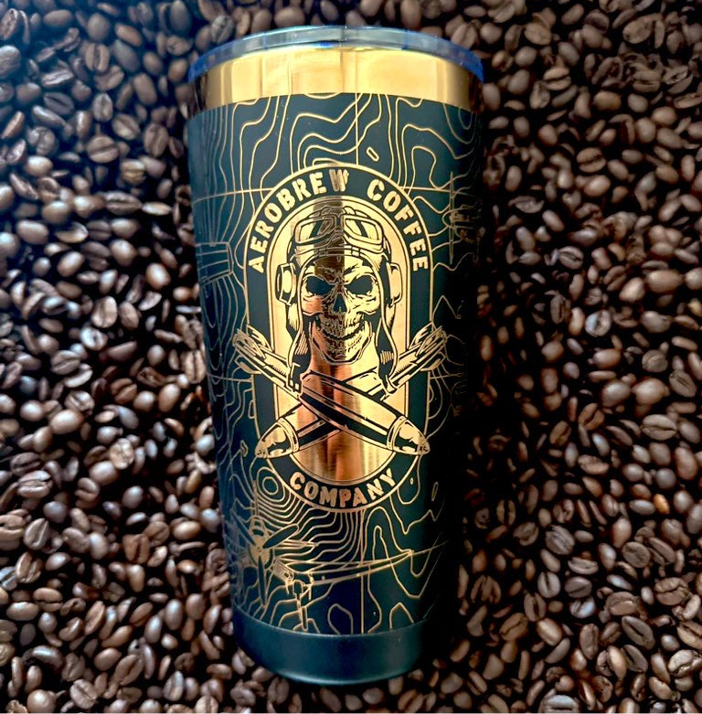 Aviation coffee tumbler