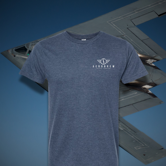 B-2 Bomber T-Shirt Aviation Coffee Aerobrew