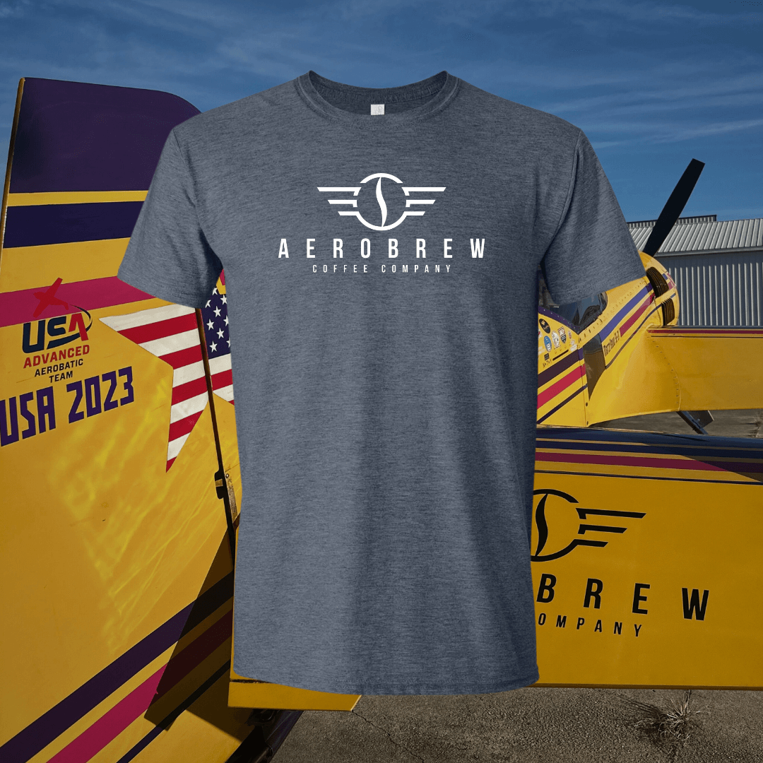Aerobrew T-Shirt Aviation Coffee