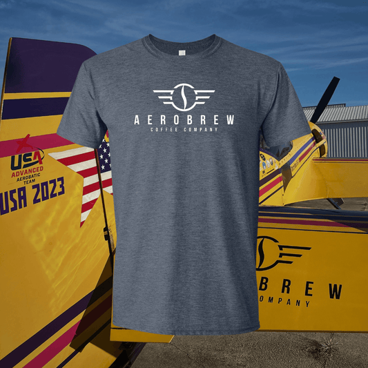 Aerobrew T-Shirt Aviation Coffee
