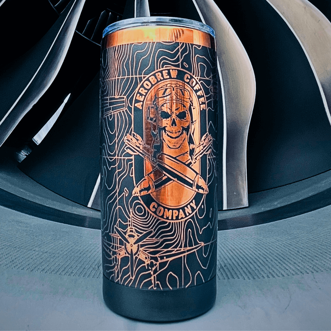 Aviation coffee tumbler
