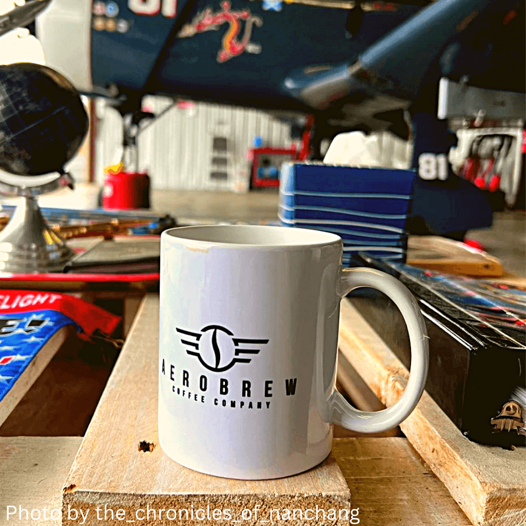 Aerobrew White Coffee Mug - AEROBREW COFFEE COMPANY