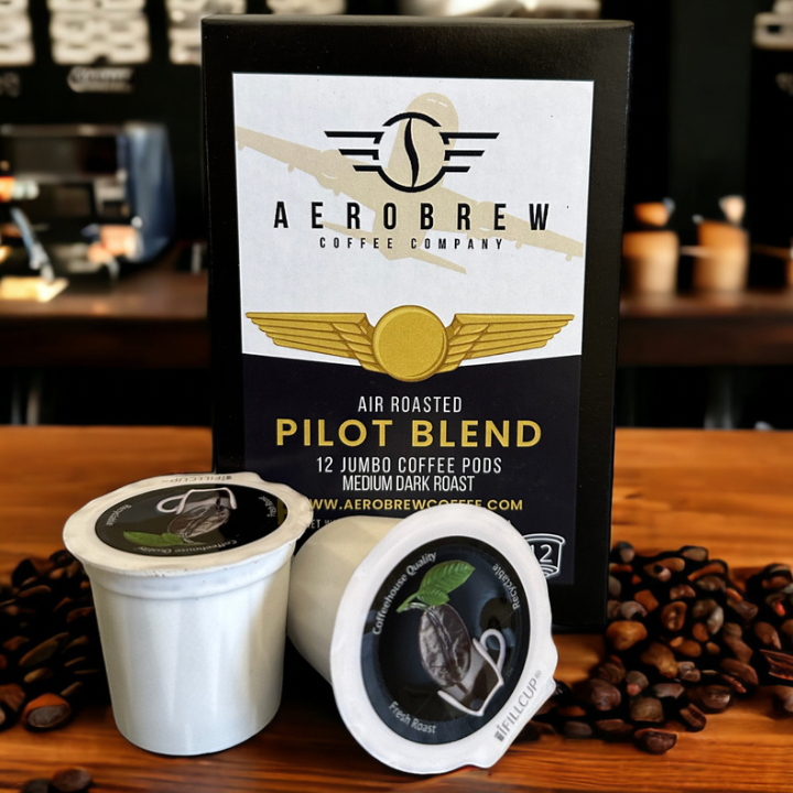 Pilot Blend Coffee Pods (K-Syle Cups) - AEROBREW COFFEE COMPANY