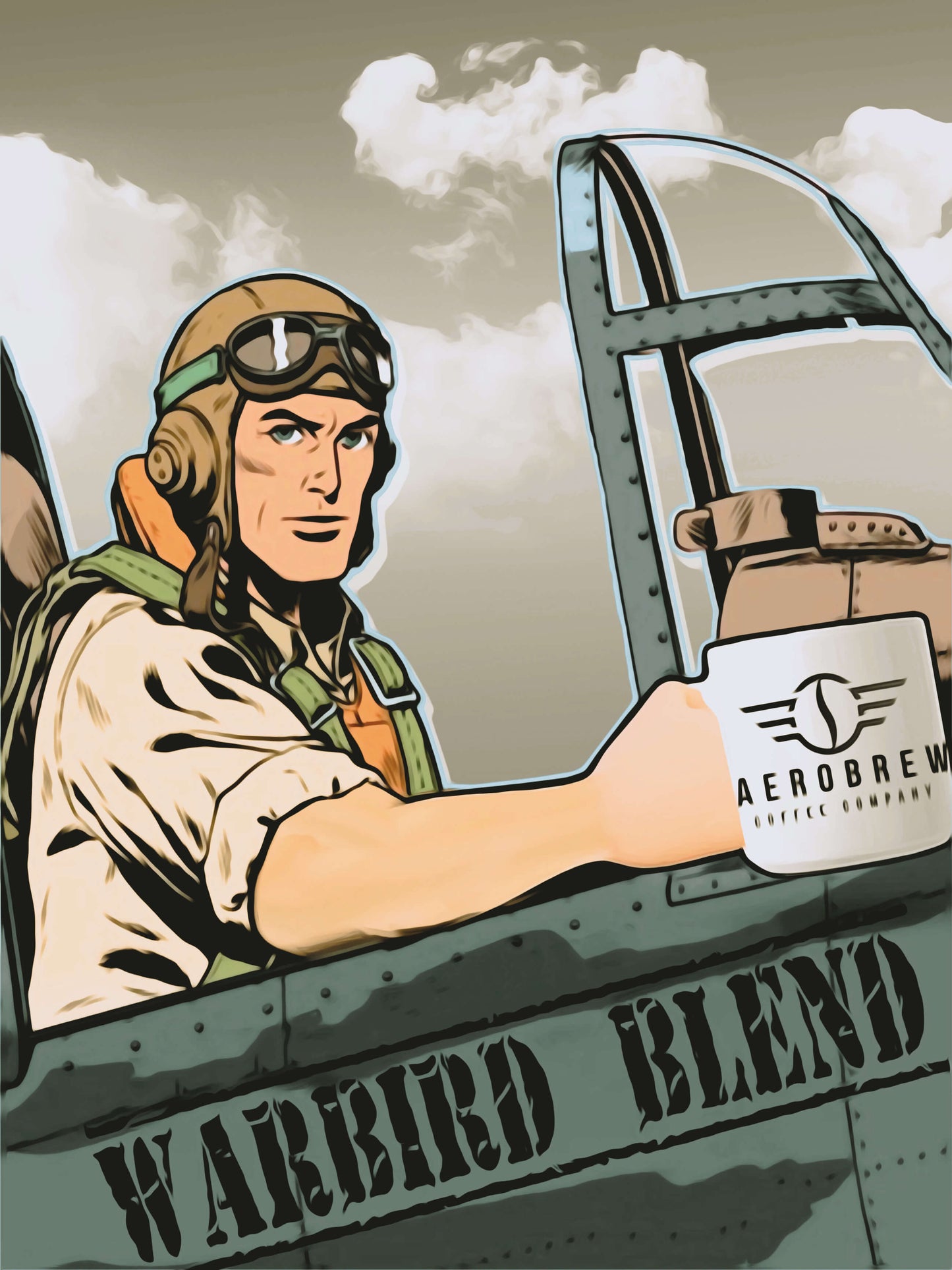 Warbird aviation coffee