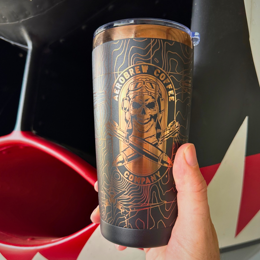 Aviation coffee tumbler