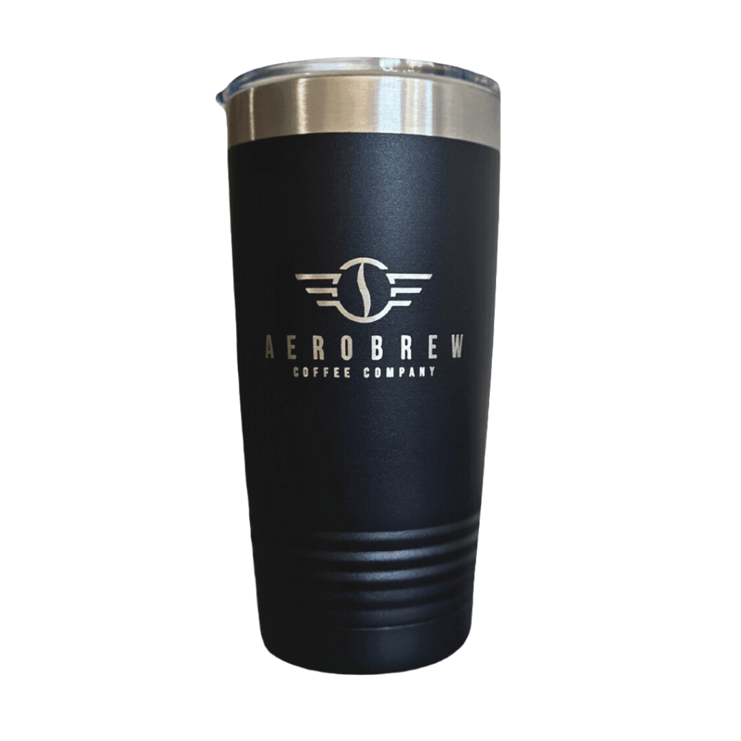 Laser Engraved Steel Tumbler - AEROBREW COFFEE COMPANY