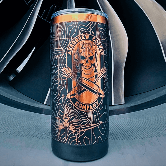 Aviation coffee tumbler