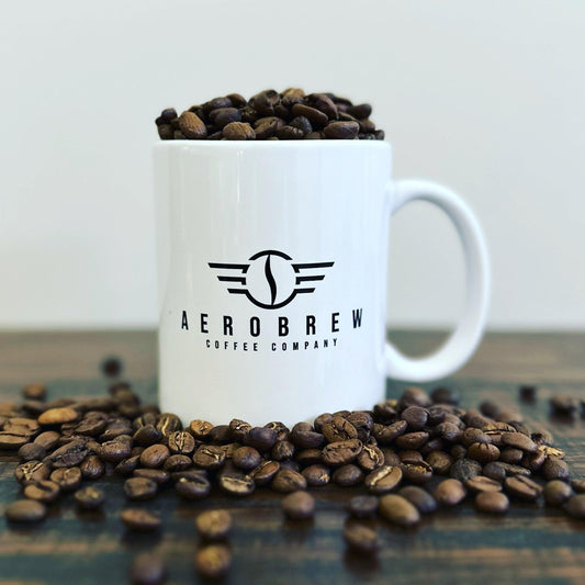 Aerobrew White Coffee Mug - AEROBREW COFFEE COMPANY