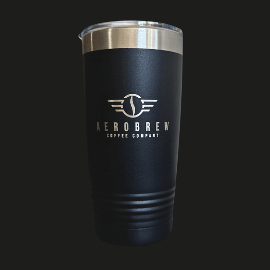 Laser Engraved Steel Tumbler - AEROBREW COFFEE COMPANY